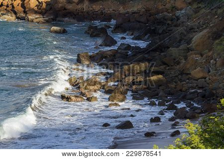 Waves At The Beach