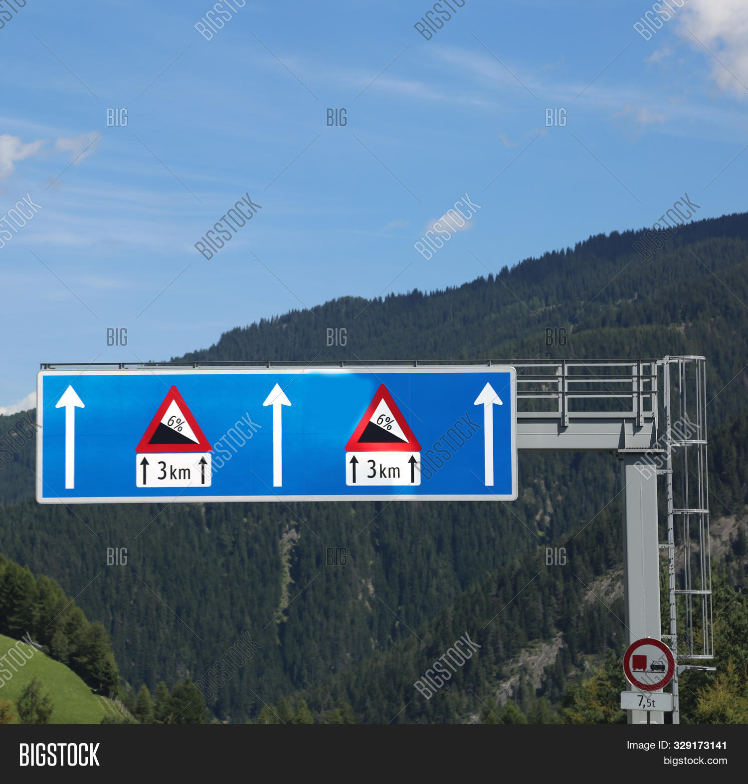 Two Big Road Signs Image & Photo (Free Trial) Bigstock