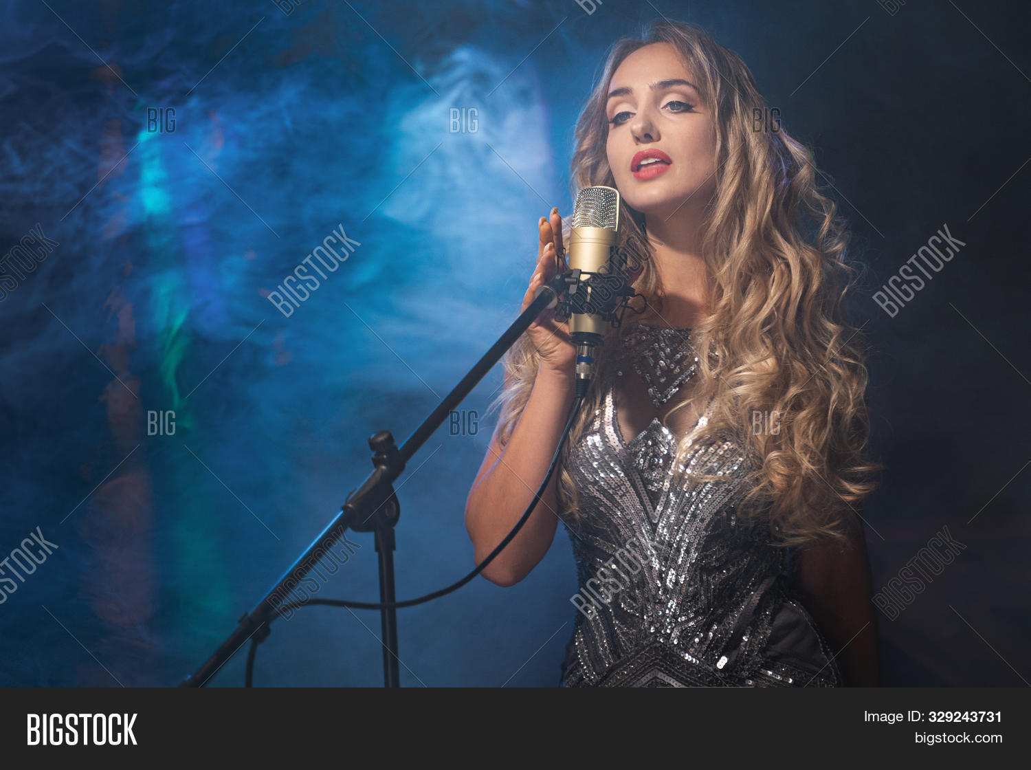 Beautiful Girl Singer Image & Photo (Free Trial) Bigstock