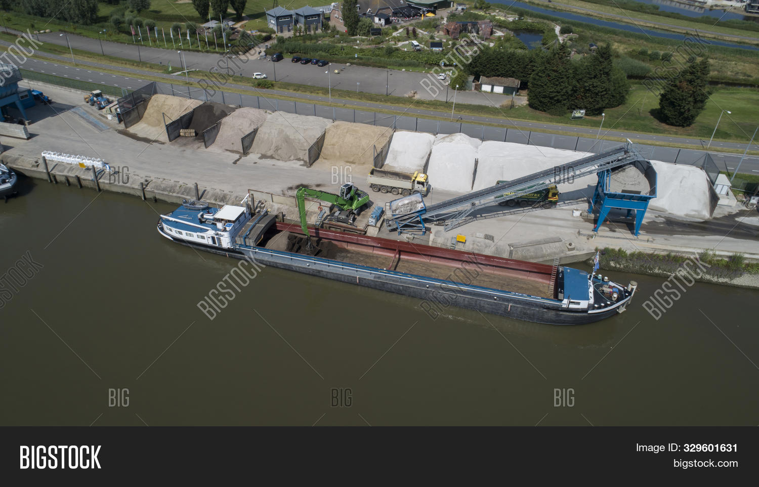 Loading Barge Sand Image & Photo (Free Trial) Bigstock