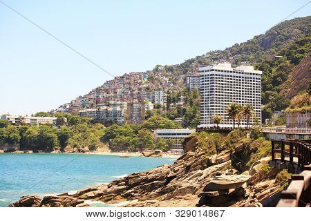 Sheraton Hotel, Rio De Janeiro, Brazil 2019. Located Between Trendy Barra Da Tijuca And Famed Ipanem