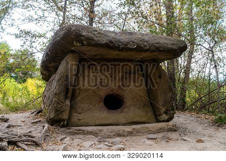 Gelendzhik District, Ancient Dolmens In The Valley Of The River Zhane.