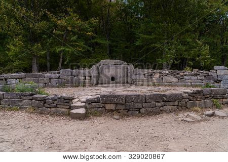Gelendzhik District, Ancient Dolmens In The Valley Of The River Zhane.