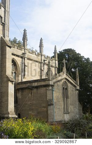Oakham, United Kingdom. October 19, 2019 - All Saints Church In Oakham Uk