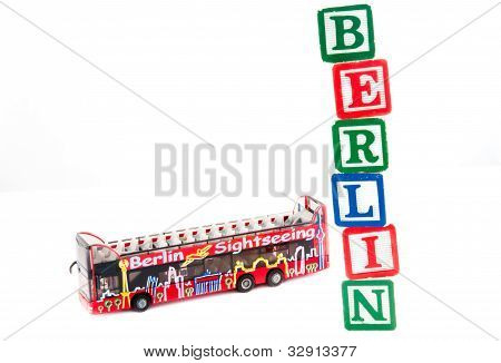 Berlin minature bus