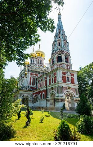 The Memorial Temple Of The Birth Of Christ (shipka Memorial Church Or Shipka Monastery). The First M