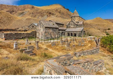 Vorotnavank church near vorotan landmark of Syunik province Armenia eastern Europe