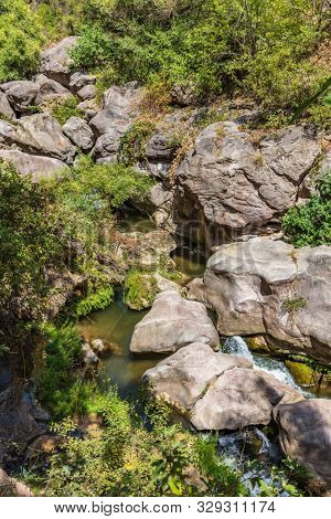 Satanayi Kamurj Canyon of the vorotan river near Tatev landmark of Syunik province Armenia eastern Europe