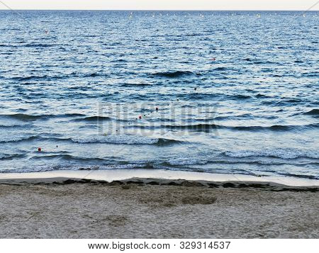 Bulgarian Black Sea In Ravda Village