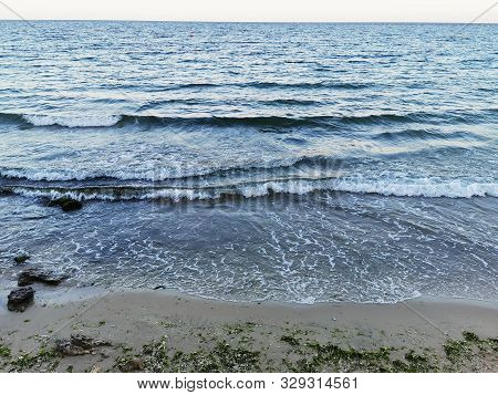 Bulgarian Black Sea In Ravda Village