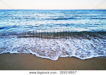 Bulgarian Black Sea In Ravda Village