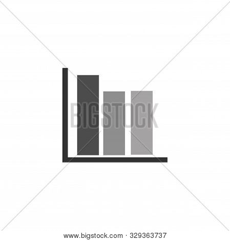 Infographic Symbol. A Table With Business Statistics. Competitive Work, Statistics And Analytics.