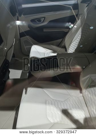 Frankfurt, Germany, September 09-2019: Lamborghini Urus Iaa 2019