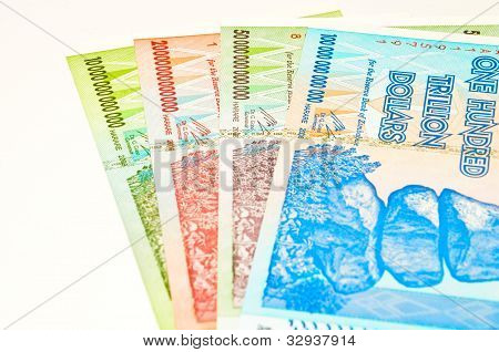 หมายเหตุทริลเลียนดอลลาร์ Zimbabwean