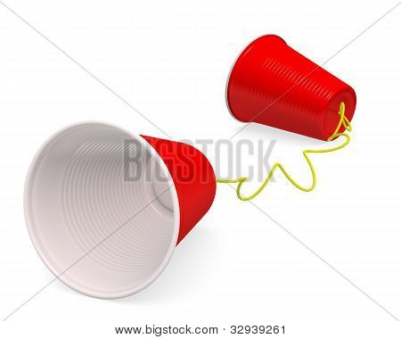 Kunststoffdose Telefon