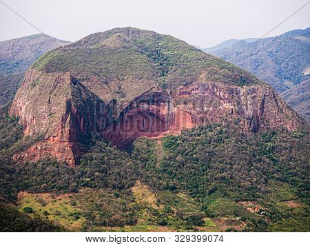 Bolivia, Samaipata, Scenic Views And Landscapes Of National Park Amboro. Jungle