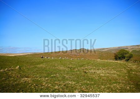Brisworthy kivi ympyrä dartmoor