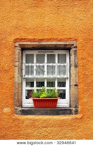 Régi picike windows 6. század Víkendházak, Culross, Fife, Scotlan