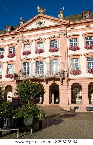 View of a Town Hall in the village of Gengenbach, Germany.