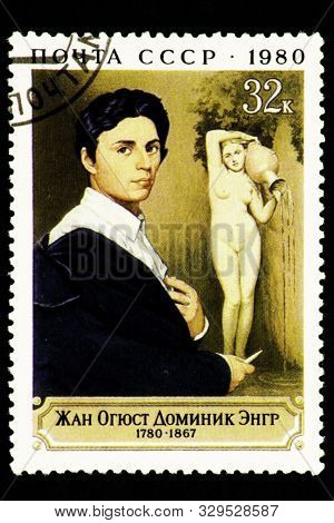 07.24.2019 Divnoe Stavropol Territory Russia Postage Stamp Ussr 1980 Jean Auguste Dominique Zngr 178