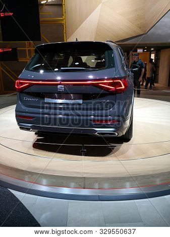Frankfurt, Germany, September 10-2019: Seat Tarraco Fre Iaa 2019