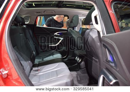 Frankfurt, Germany, September 09-2019: Wei Vv7 Phev Iaa 2019