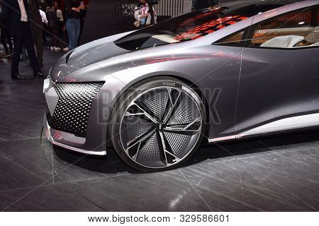 Frankfurt, Germany, September 10-2019: Audi Ai Concept Iaa 2019