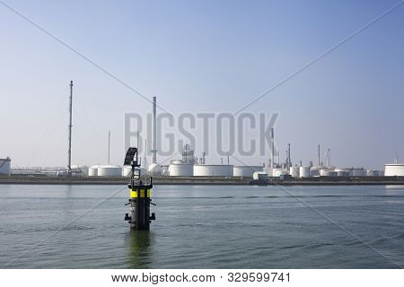 Berth - A Place Near The Shore For Mooring A Vessel Or Boats In The Port Of Rotterdam