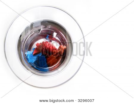 Espaço de cópia de máquina de lavar roupa