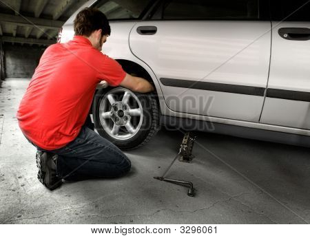 Changing A Tire