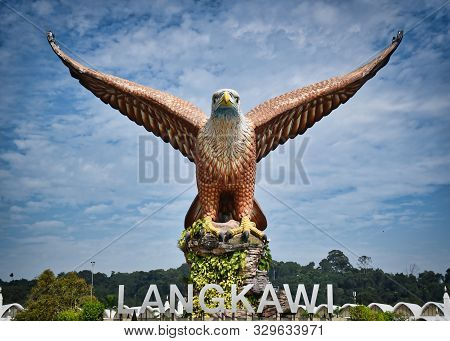 Eagle Square, Dataran Lang Is One Of Langkawi’s Best Known Man-made Attractions, A Large Sculpture O