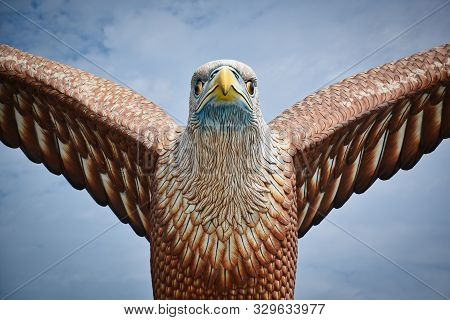 Eagle Square, Dataran Lang Is One Of Langkawi’s Best Known Man-made Attractions, A Large Sculpture O