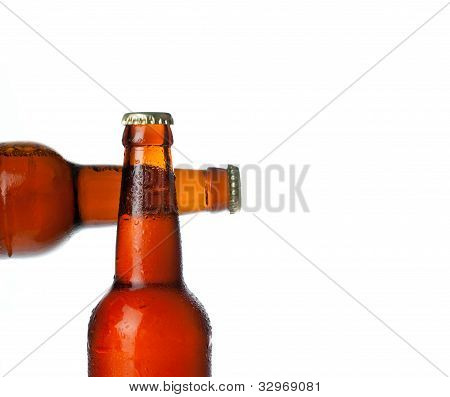 Fundo de cerveja Close-Up