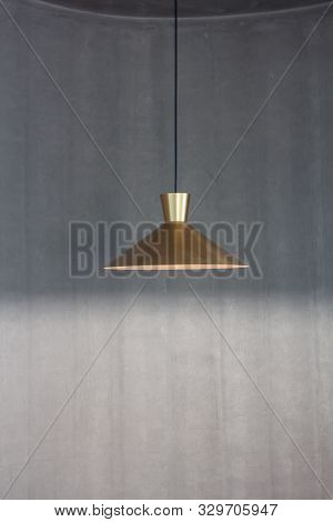 Lamps In A Modern Cafe, Stock Photo