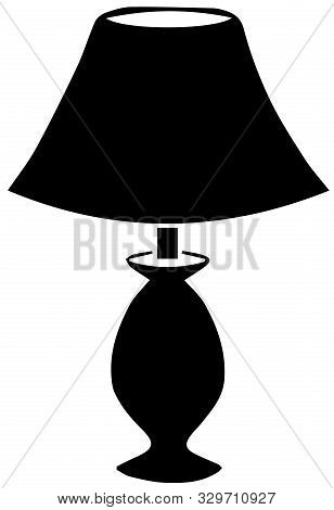 Lamp Icon On White Background Ightbulb, Logo, Marketing, Modern.