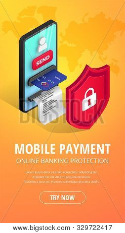 Mobile Payment Vector Photo Free Trial Bigstock
