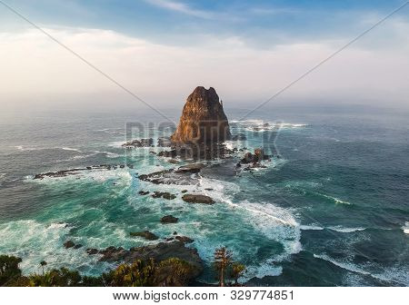 Beautiful Papuma Beach In Jember East Java Indonesia