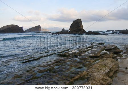 Beautiful Papuma Beach In Jember East Java Indonesia