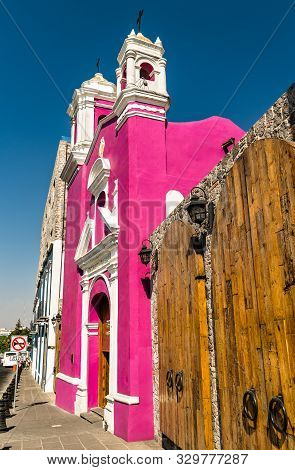 Capilla Del Cirineo, A Chapel In Puebla, Mexico