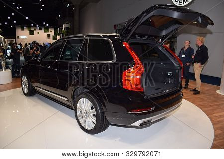 Frankfurt, Germany, September 11-2019: Trasco Bremen Volvo Xc90 Armoured Iaa 2019