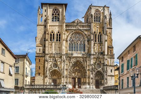 Vienne Cathedral Is A Medieval Roman Catholic Church In The City Of Vienne, France