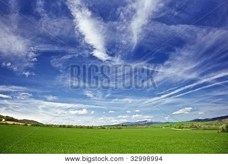 Prati e cielo