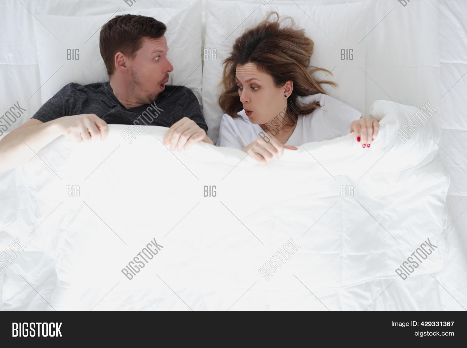 Surprised Man Woman Image & Photo (Free Trial) | Bigstock