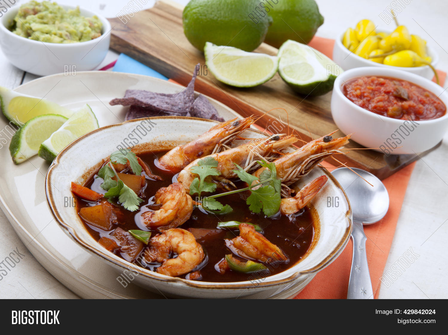 Mexican Shrimp Soup - Image & Photo (Free Trial) | Bigstock