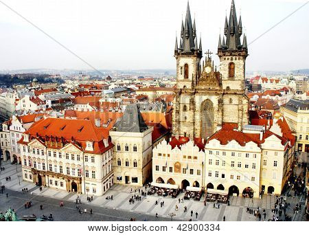 Gamle rådhusplads, Prag, Tjekkiet