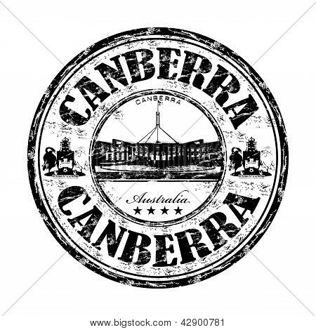 Canberra grunge razítko