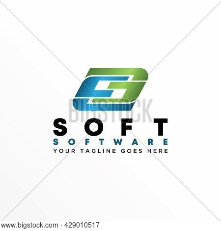 Letter S Free Logo Vector Stock. Double Abstract Design Concept. Can Be Used As A Symbol Related To 