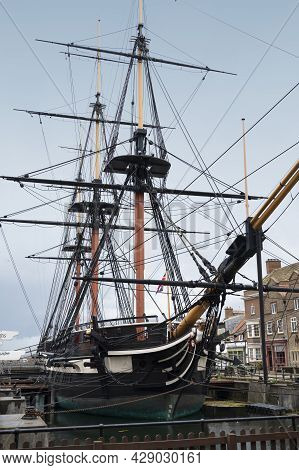 Hartlepool, U.k - July 27, 2021: The National Museum Of The Royal Navy , In The North Of England. Th