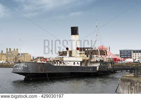 Hartlepool, U.k - July 27, 2021: The National Museum Of The Royal Navy , In The North Of England. Th