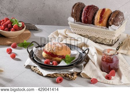 Portuguese Fried Dough With Sugar
